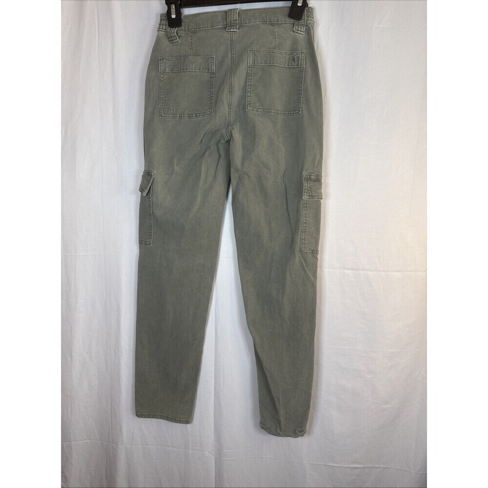 Women’s American Eagle Green Cargo Pants Size 00 Preowned - Picture 9 of 13